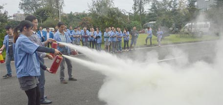 成都ky体育(中国)集团2015消防应急演练