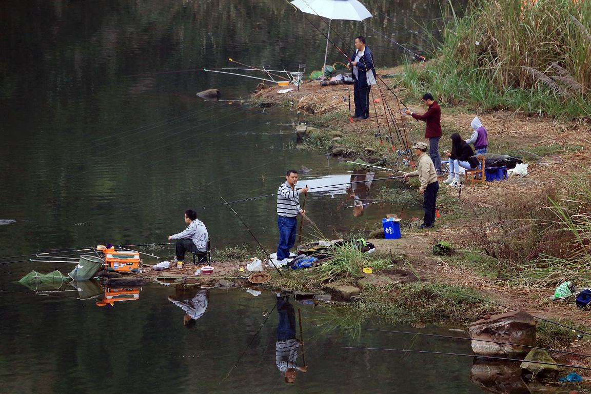 成都ky体育(中国)集团组织员工钓鱼活动