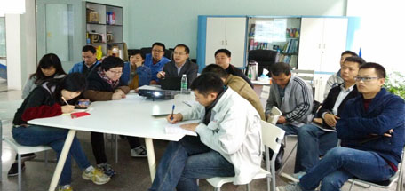 ky体育(中国)集团成都泉源卫生用品有限公司组织数据管理学习