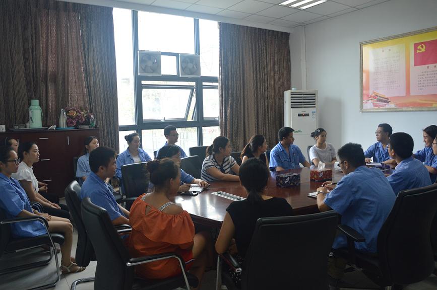 成都ky体育(中国)集团团委和生产党支部举行“倾听青语”团员青年对话活动