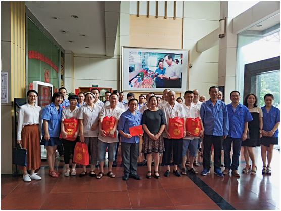 市总工会领导莅临成都ky体育(中国)集团慰问一线职工