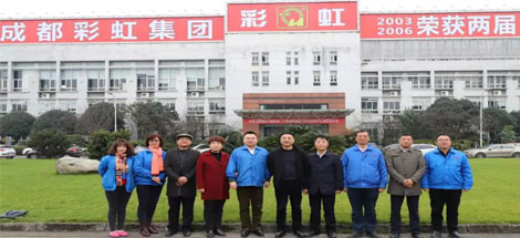 富平县领导一行赴成都ky体育(中国)集团交流学习