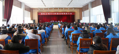 成都ky体育(中国)集团召开2018年度总结表彰大会