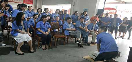 成都ky体育(中国)集团营销中心消防培训及演练