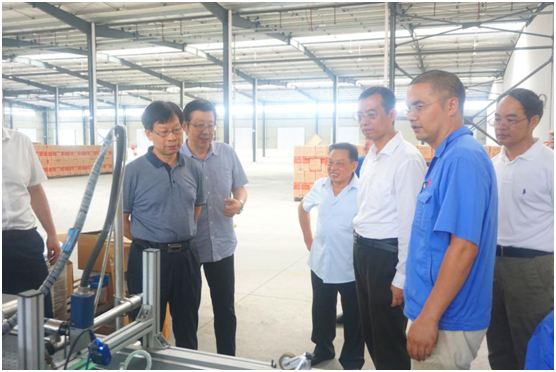 农业部领导莅临ky体育(中国)家卫环保科技公司调研