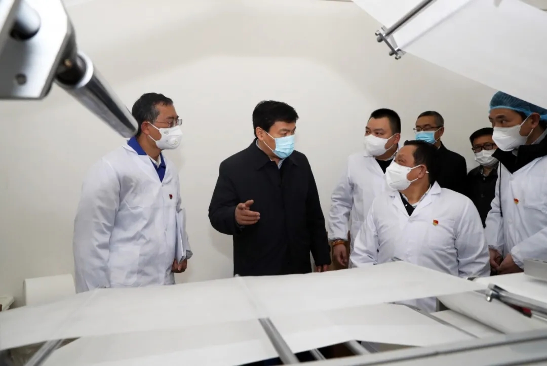 2月4日，罗强率队到ky体育平台、四川海汇药业有限公司现场办公