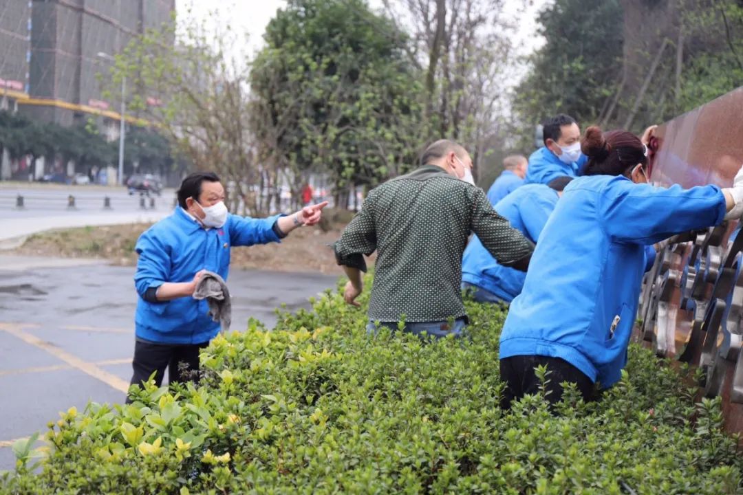 成都ky体育(中国)集团开展全员“周末卫生大扫除”活动