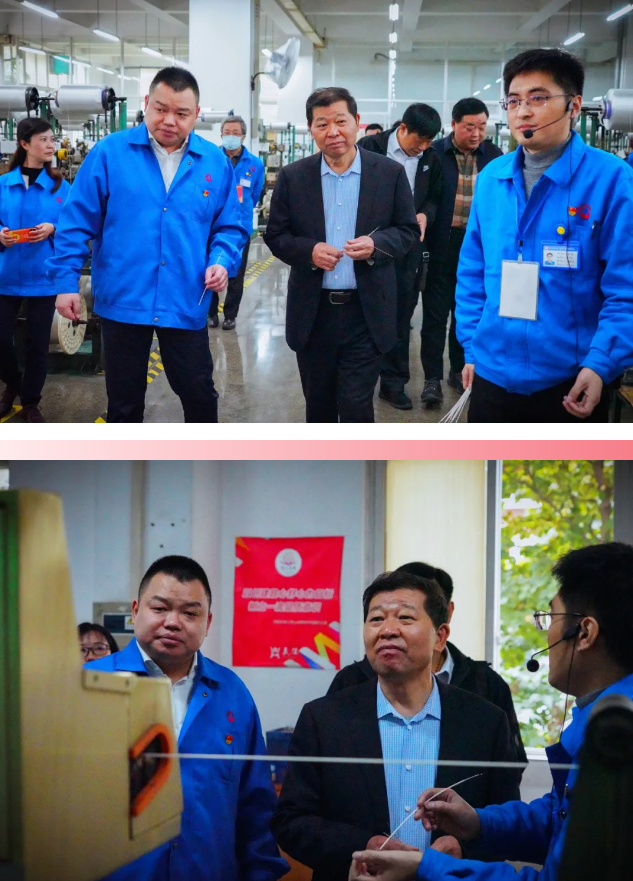 安徽省淮北市杜集区人大常委会领导一行莅临成都ky体育(中国)参观指导